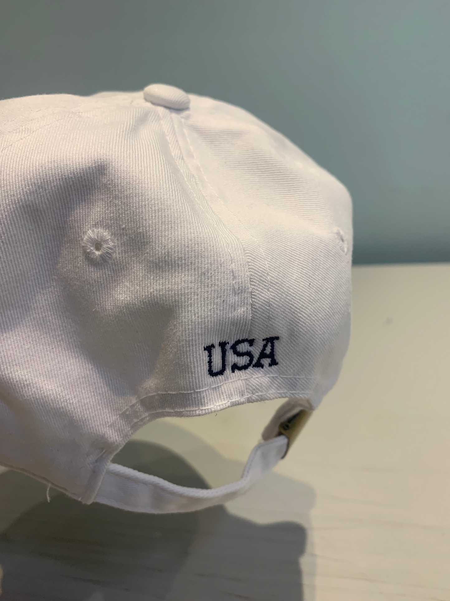 USA Llama Hat White